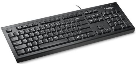 Kensington ValuKeyboard - Azerty Toetsenbord - Zwart