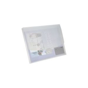 Rexel Dokumentenbox Ice A4 PP Rückenbreite 25mm transparent