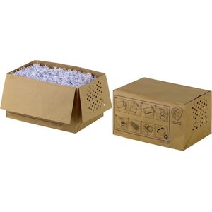 Rexel recycleerbare opvangzakken voor papiervernietiger 26 l, voor Auto 100X, pak van 20 zakken