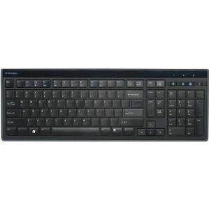 Toetsenbord Kensington Advance Fit AZERTY Zwart Mat zwart Frans AZERTY