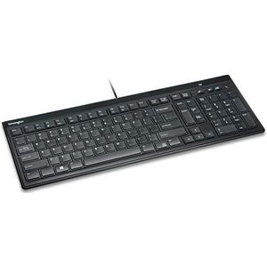 Kensington Advance Fit toetsenbord Kantoor USB QWERTY Spaans Zwart