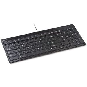 Kensington Advance Fit toetsenbord USB QWERTY Italiaans Zwart