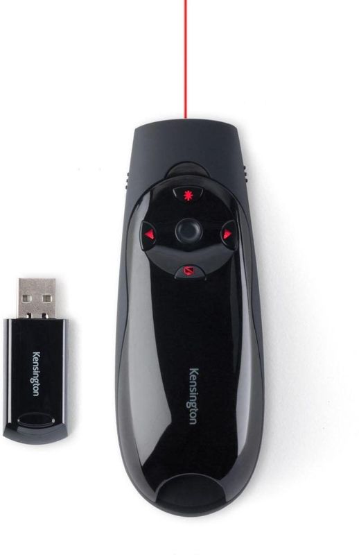 Kensington draadloze presenter met rode laser en cursorcontrol
