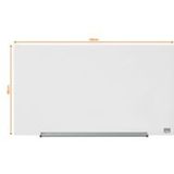 Nobo Widescreen magnetisch glasbord 67,7 x 38,1 cm wit