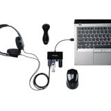 Kensington USB 2.0 Hub met 4 Poorten - USB Splitter - Zwart