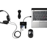 Kensington USB Hub met 4 USB 3.0-Poorten