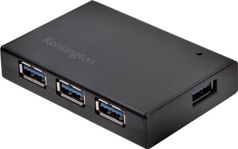 Kensington Hub Met USB 3.0 En 4 Laad- en synchronisatiepoorten+ Charging USB 3.0 - 1 Stuk