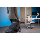 Kensington Laptop Rucksack Contour 2.0, 17 Zoll Pro Laptop Rucksack für Damen & Herren, Wasserdichte große Rucksack-Laptoptasche als Handgepäck, Ideale Reisetasche für Laptops, Schwarz