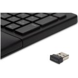 Kensington - ProFit Ergo - Draadloos Toetsenbord - Zwart - Ergonomisch Ontwerp