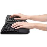 Kensington - ProFit Ergo - Draadloos Toetsenbord - Zwart - Ergonomisch Ontwerp