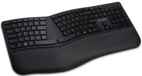 Kensington - ProFit Ergo - Draadloos Toetsenbord - Zwart - Ergonomisch Ontwerp