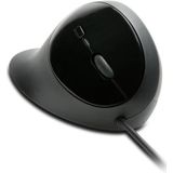 Kensington Pro Fit® Ergonomische Bedrade Muis - Met USB 3.0-Aansluiting - 4 DPI-Instellingen en 5 Knoppen - Zwart