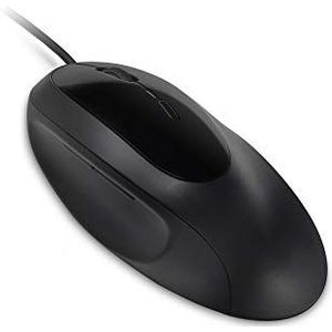 Kensington Pro Fit® Ergonomische Bedrade Muis - Met USB 3.0-Aansluiting - 4 DPI-Instellingen en 5 Knoppen - Zwart