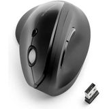 Kensington Pro Fit Ergo Vertikale kabellose Maus - Maus (Schwarz)