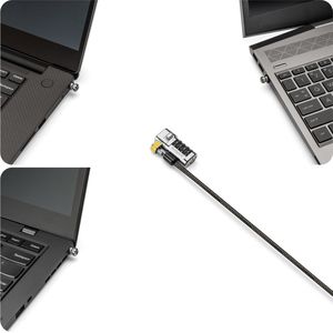 Kensington ClickSafe® Universeel combinatie-laptopslot