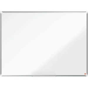 Nobo Premium Plus Magnetisch Whiteboard Emaille - Met Pennengoot - Inclusief Whiteboard Marker - 1200x900mm