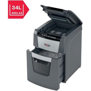 Rexel Optimum AutoFeed 100M Aktenvernichter mit Partikelschnitt