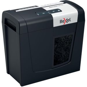 Rexel Secure MC3 Aktenvernichter mit Partikelschnitt P-5, 2 x 15 mm, bis 3 Blatt, schwarz
