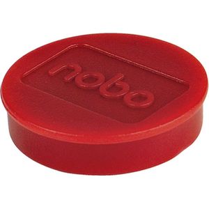 Magneet Nobo 32mm 800gr rood 10stuks | Blister a 10 stuk