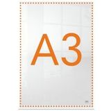 Nobo Tischaufsteller Premium Plus Acryl A3 Acryl glasklar