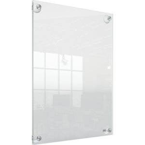 Nobo Premium Plus Verplaatsbare A3 Poster Frame voor aan de Muur - met Zuignapmontage - Transparant Acryl