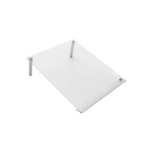 Notitiebord Nobo transparant acryl schuin A4