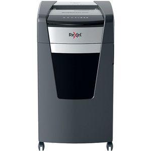 Rexel XP516+ Aktenvernichter mit Partikelschnitt P-5, 2 x 15 mm, bis 16 Blatt, grau
