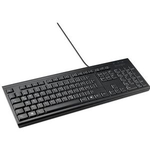 Kensington - KB100S EQ - Toetsenbord - Zwart - Bedraad - Gerecycled Materiaal