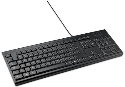 Kensington - KB100 EQ - Toetsenbord - Zwart - Bedraad - Layout ITA