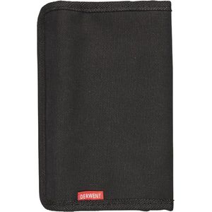 DRYIC Etui met transparant venster, briefpapier, map, klaslokaal, opbergtas, voor meisjes, jongens, vrouwen, mannen, tieners, studenten, Geel, Stand Size
