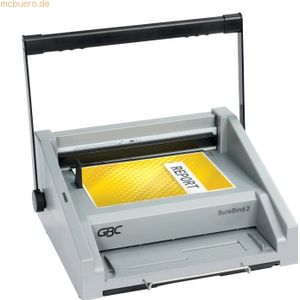 GBC CB30 Pro Heavy Duty Kammbindemaschine, Kapazität 500 A4-Blätter Silber