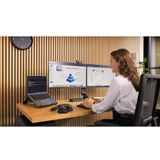 Kensington Pro Fit Ergo KB675 EQ TKL toetsenbord Thuis/Werk USB + RF Wireless + Bluetooth QWERTY Spaans Zwart