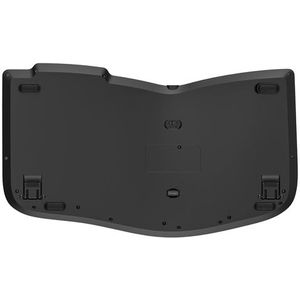 Kensington Pro Fit Ergo KB675 EQ TKL toetsenbord Thuis/Werk USB + RF Wireless + Bluetooth QWERTY Scandinavisch Zwart