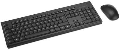Kensington - EQ KM270 - Toetsenbord en Muis - Oplaadbaar - QWERTY - Zwart