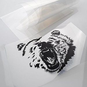 Crafty Computer Paper Microporeuze folie voor inkjetprinter Micro-Porous Film voor Inkjet A3 - Pack van 10