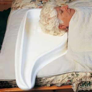 Haarwasbekken voorgevormd voor gebruik in bed