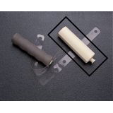 Homecraft Kings Double Ended Handle met riem, standaard (geschikt voor btw-vrijstelling in het Verenigd Koninkrijk) Multi-Use Bestekhouder voor twee gebruiksvoorwerpen, One Handed Use, Amputee