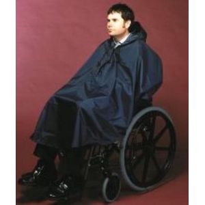 Rolstoelponcho tot de knieën