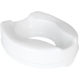 Homecraft - Savanah - Verhoogde Toiletbril - Wit - 10 cm Hoogte