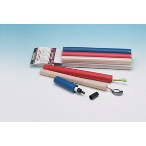 Sammons Preston Foam Tubing voor gebruiksvoorwerpen, Pack van 6 buizen om grip Assistance & zachtheid aan elk zilverproduct, veelzijdige & afneembare handgreep, 11/8 inch diameter met 3/8"" Bore, 12"" lang, rood