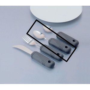 Ch - Sure Grip - Lepel - Vaatwasbestendig - Zachte Handvatten