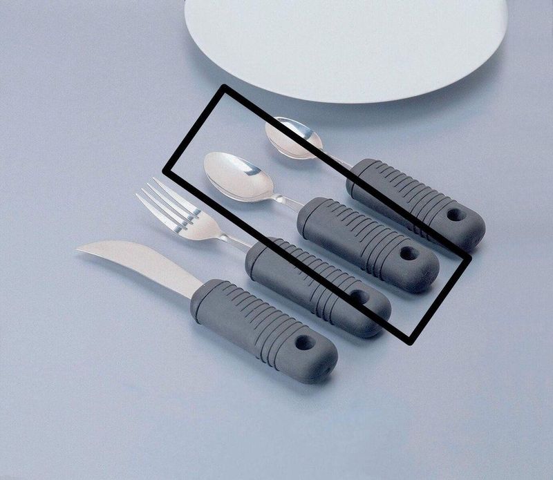 Ch - Sure Grip - Lepel - Vaatwasbestendig - Zachte Handvatten