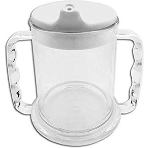 Drinkbeker Transp 2 Handvat. Stand.285ml Homecraft