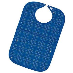Slab geruit Economy : M - blauw