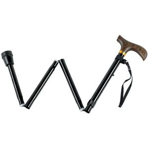 Homecraft Premium gekleurde vouwen lange wandelstok - rooster