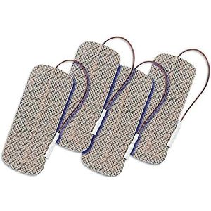 PALS ValuTrode Tan Elektroden 9 x 5 cm - Pack van 4 (Komt in aanmerking voor btw-aftrek in het Verenigd Koninkrijk)
