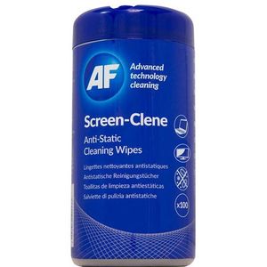 AF Screen-Clene Wipes Moist Anti-static voor screens AF (100 pcs)