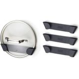 Pfannendeckelhalter Joseph Joseph CupboardStore Grau (4-Stück)