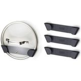 Pfannendeckelhalter Joseph Joseph CupboardStore Grau (4-Stück)