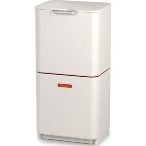 Joseph Joseph Intelligent Waste Prullenbak Totem Max 60 l Stone Wit